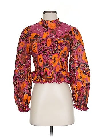 FARM Rio Long Sleeve Blouse (view 1)