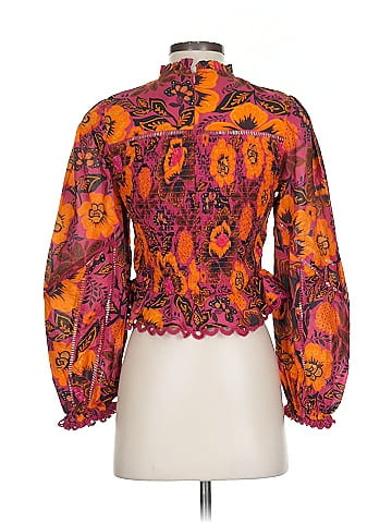 FARM Rio Long Sleeve Blouse (view 2)