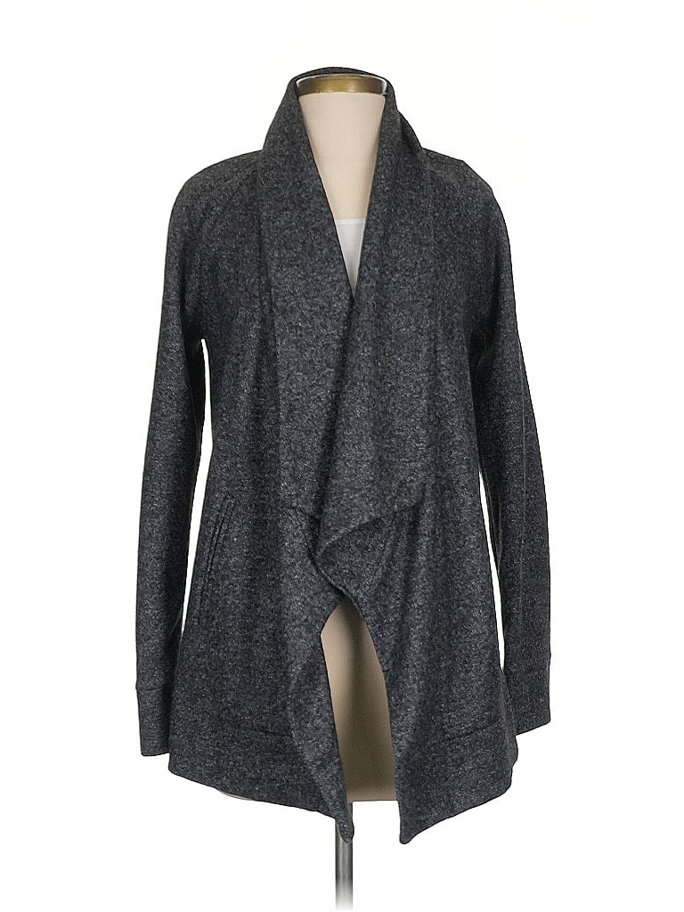 Pre-owned Theory Wool Coat In Gray