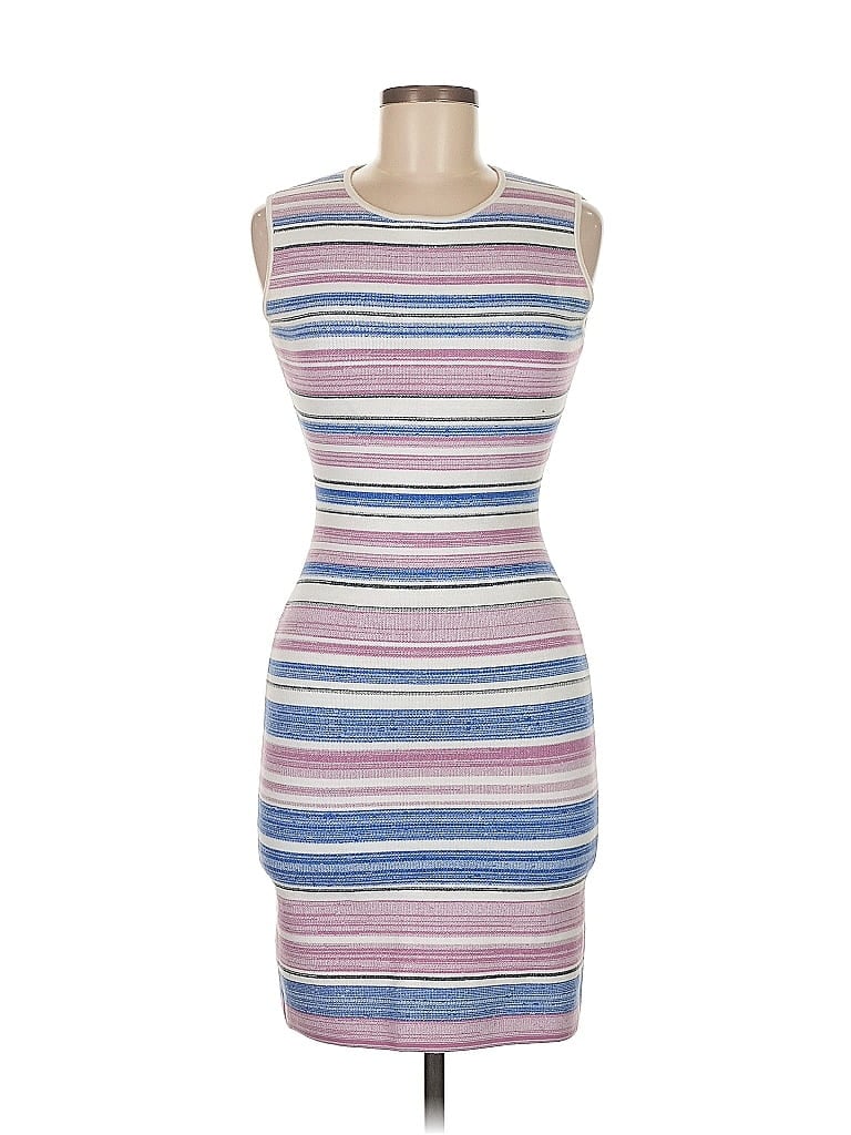 Pre-owned Bcbgmaxazria Casual Dress In Blue