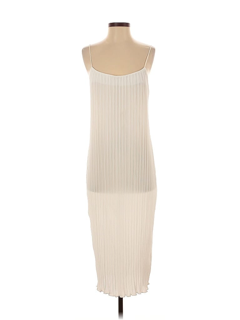 Pre-owned Good American Cocktail Dress In White