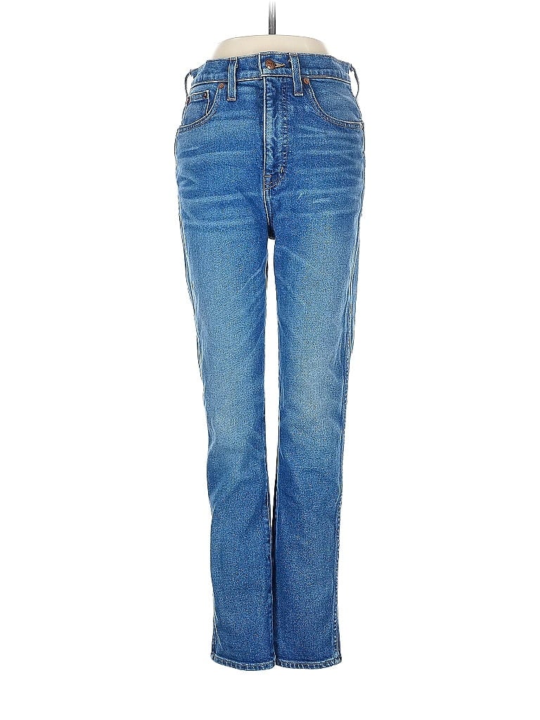 Pre-owned Rivet & Thread Jeans In Blue