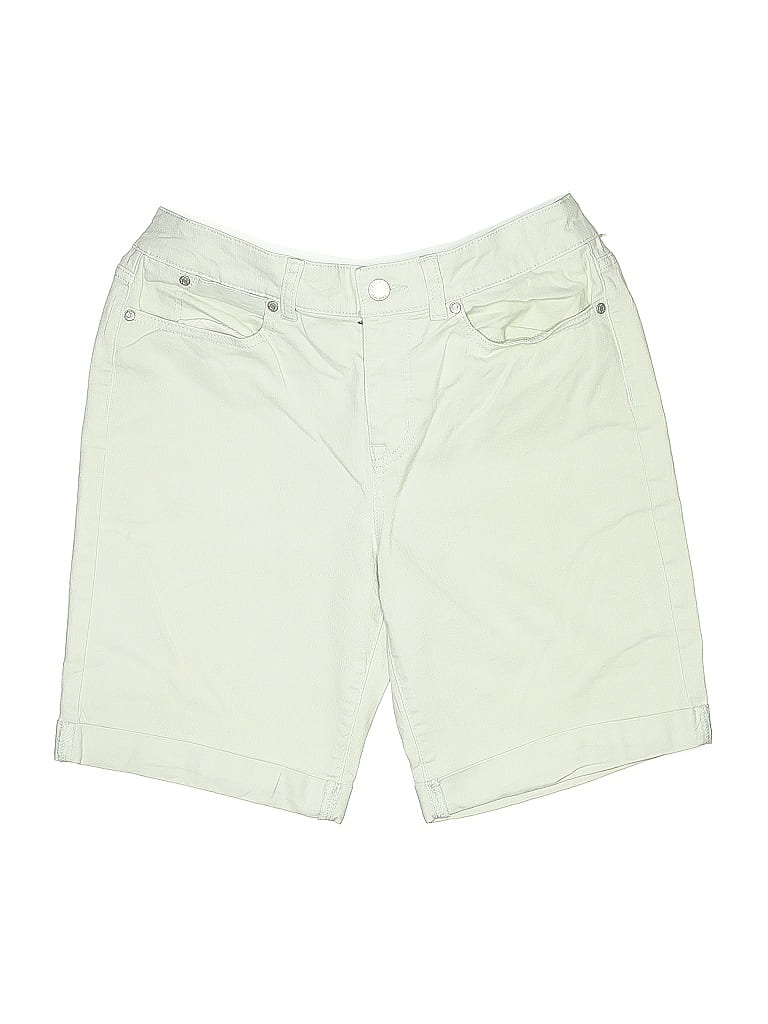 Pre-owned Talbots Outlet Khaki Shorts In Green