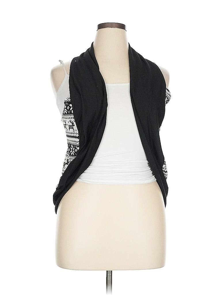 Pre-owned Wet Seal Cardigan Sweater In Black