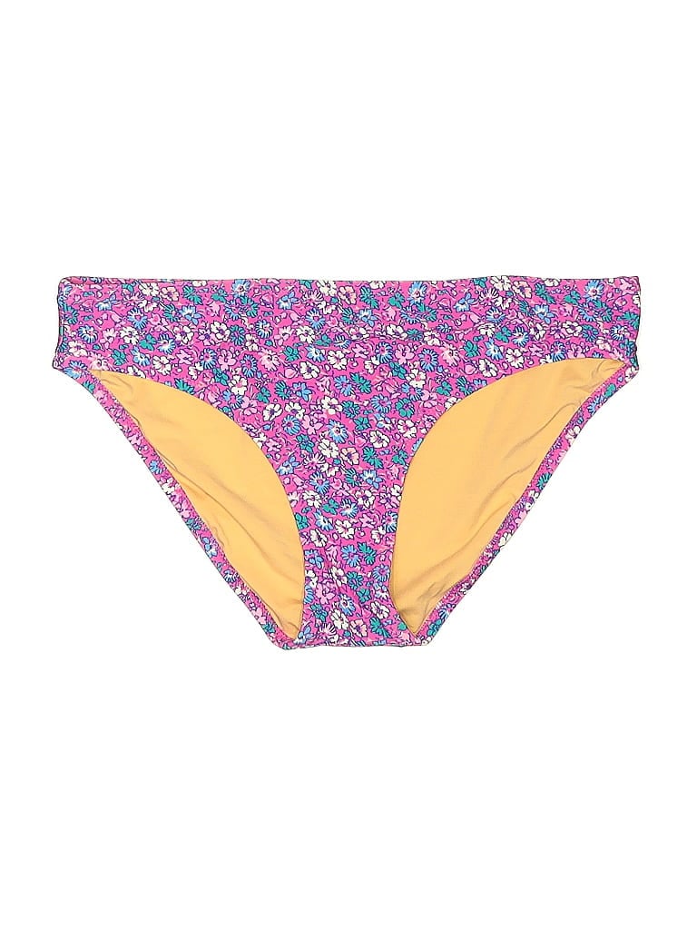 Pre-owned J.crew Factory Store Swimsuit Bottoms In Purple