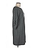 Soybu Solid Gray Casual Dress Size M - photo 4