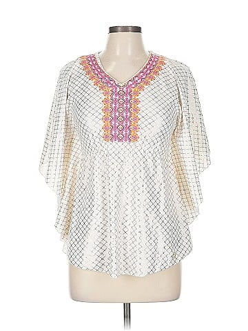 Cabana Life 3/4 Sleeve Blouse (view 1)
