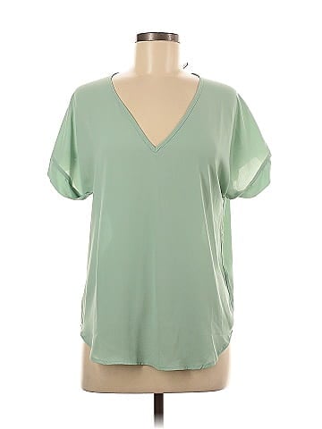 Forever 21 Contemporary Short Sleeve Blouse (view 1)