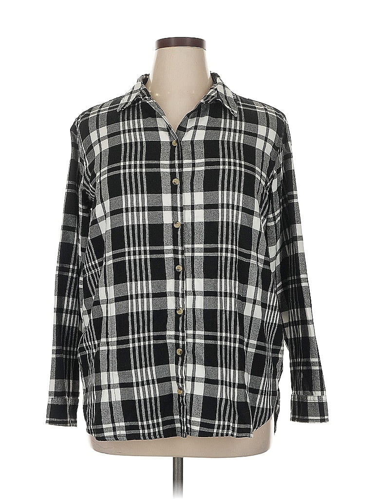 Click to view more detailed imagery on our partner's website Pre-owned Jachs Long Sleeve Button Down Shirt In Black