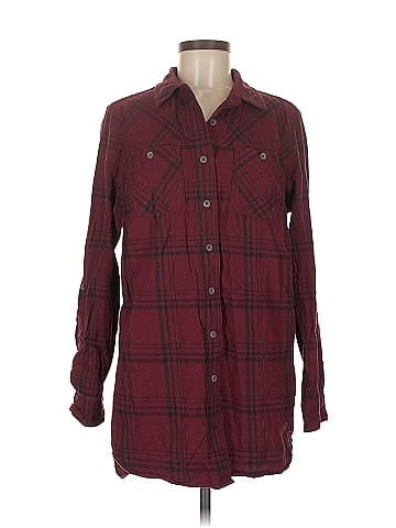 Duluth Trading Co. Long Sleeve Button-Down Shirt (view 1)