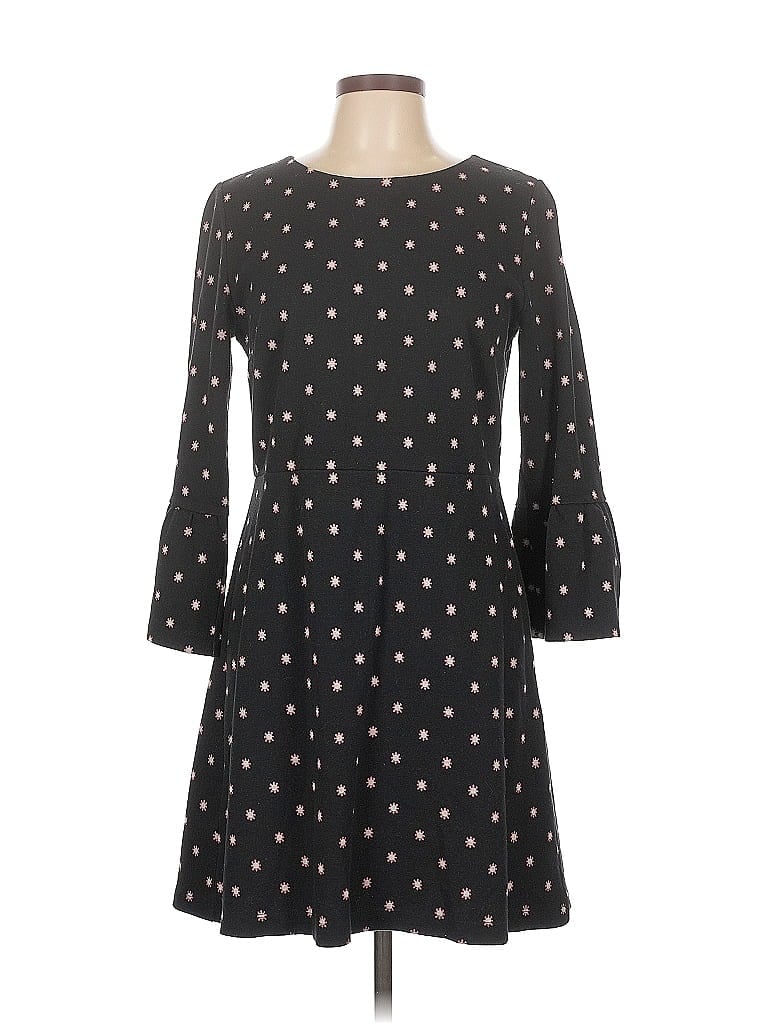 Pre-owned Ann Taylor Loft Fleece Jacket In Black