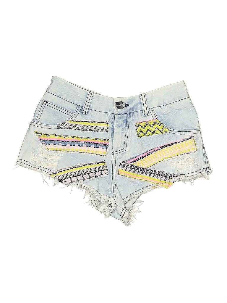 Pre-owned Assorted Brands Denim Shorts In Blue