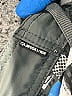 Quiksilver 100% Polyester Argyle Gray Silver Board Shorts Size M (youth) - photo 3