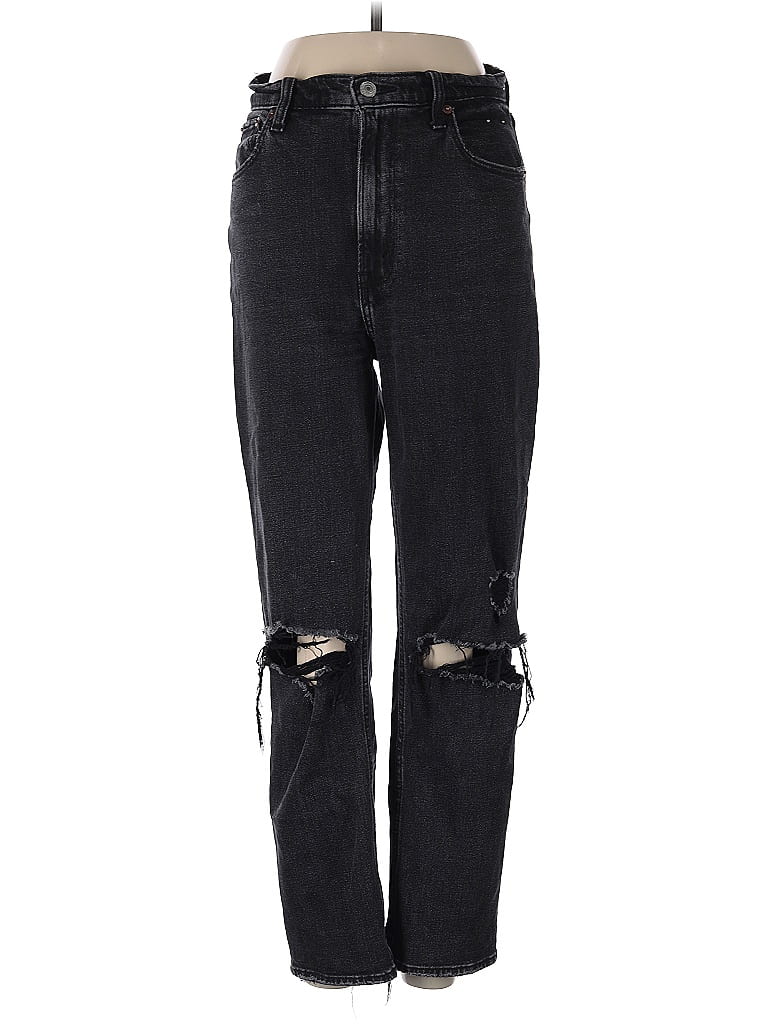 Pre-owned Abercrombie & Fitch Jeans In Black