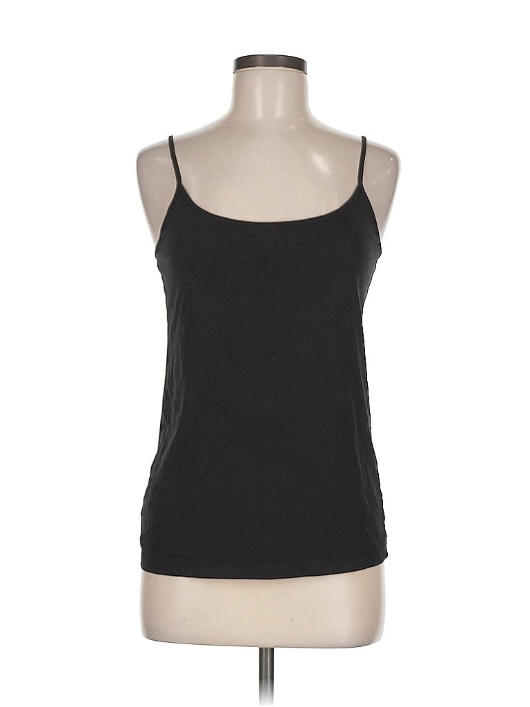 Pre-owned Ann Taylor Loft Tank Top Black Halter Neckline Tops