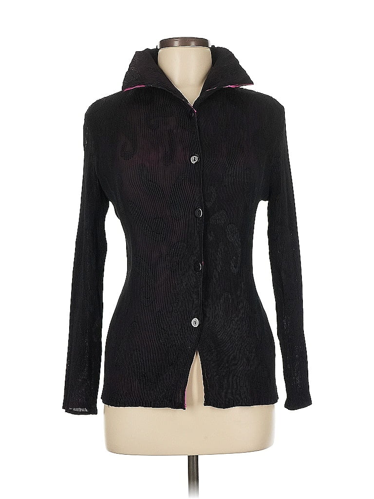 Assorted Brands Black Pink Black Shirt with Pattern Size M - 20% off ...