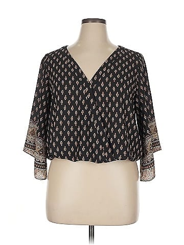 Veronica M. 3/4 Sleeve Blouse (view 1)