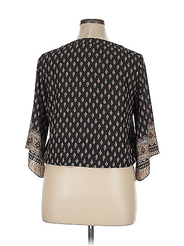 Veronica M. 3/4 Sleeve Blouse (view 2)