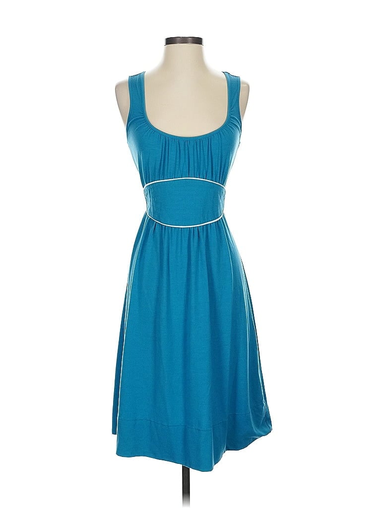 Pre-owned Banana Republic Factory Store Casual Dress In Blue