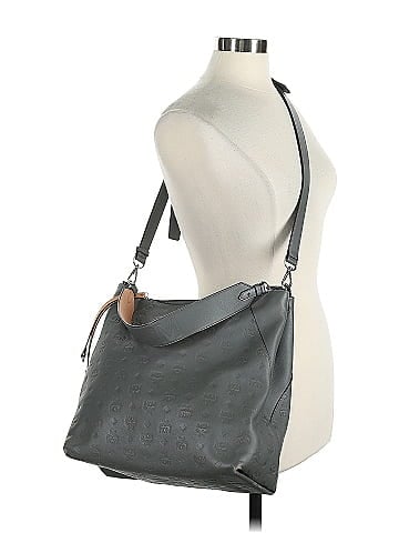MCM Calfskin Ottomar Monogram Large Klara Hobo (view 2)