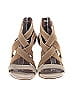 Donald J Pliner Color Block Tan Heels Size 6 1/2 - photo 2