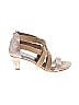 Donald J Pliner Color Block Tan Heels Size 6 1/2 - photo 1