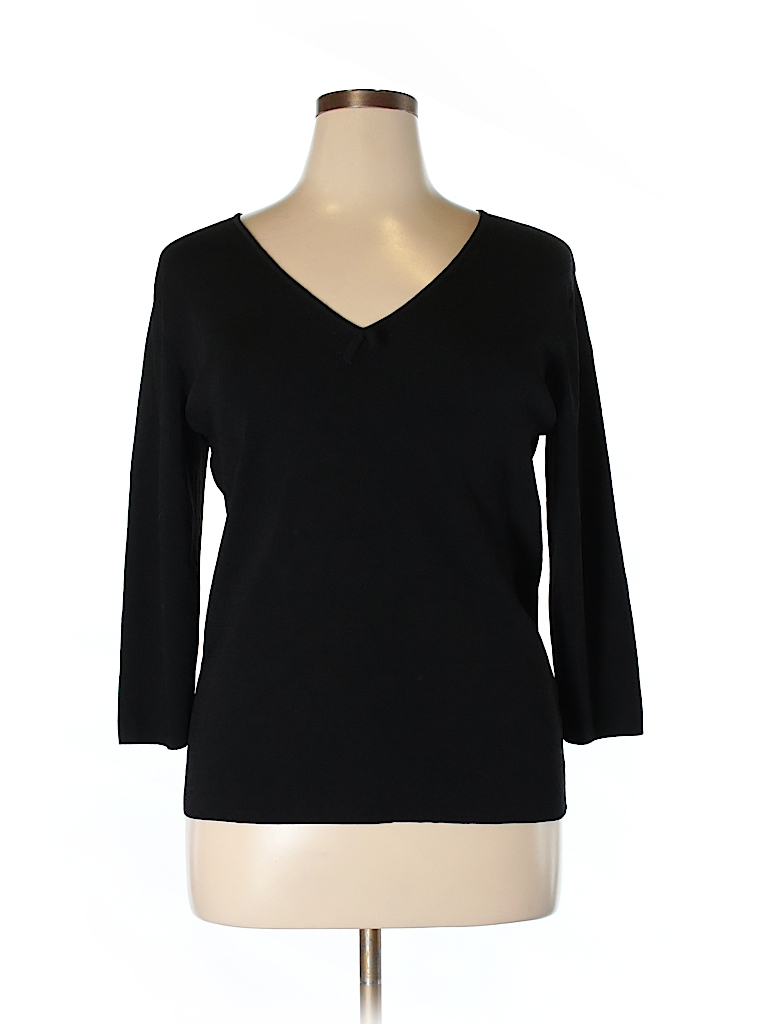 Evan Picone 3/4 Sleeve Top - 72% off only on thredUP