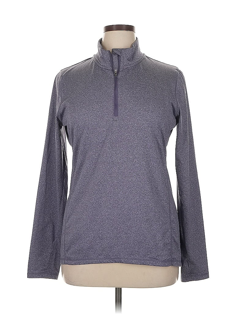 Pre-owned Reebok Pullover Sweater In Gray