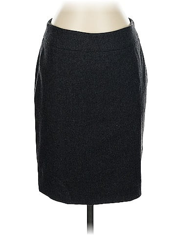 Blue Les Copains Wool Skirt (view 1)