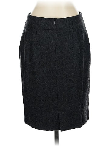Blue Les Copains Wool Skirt (view 2)
