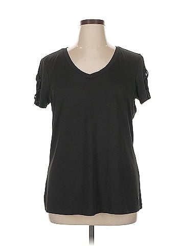 Adrienne Vittadini Short Sleeve Top (view 1)