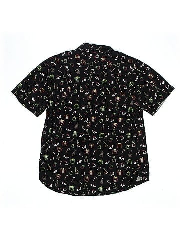 Free Planet Short Sleeve Button-Down Shirt (view 2)