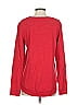 Talbots 100% Cotton Red Long Sleeve Top Size S - photo 2