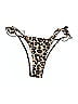 Unbranded Animal Print Tan Swimsuit Bottoms Size L - photo 1