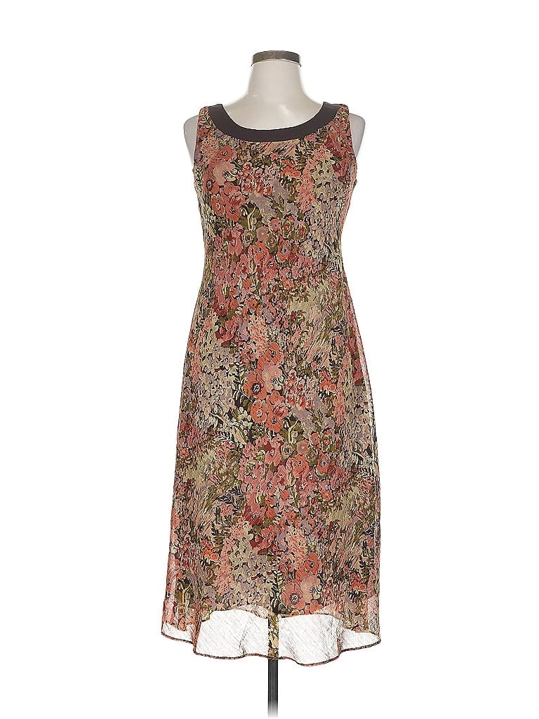 Pre-owned Studio 1 Cocktail Dress In Brown