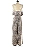 Babaton 100% Polyester Tweed Gray Jumpsuit Size 6 - photo 2