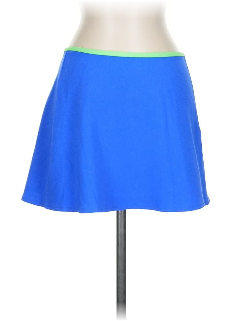Pre-owned Le Cove Active Skirt In Blue