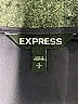 Express 100% Polyester Color Block Black Cocktail Dress Size S - photo 5