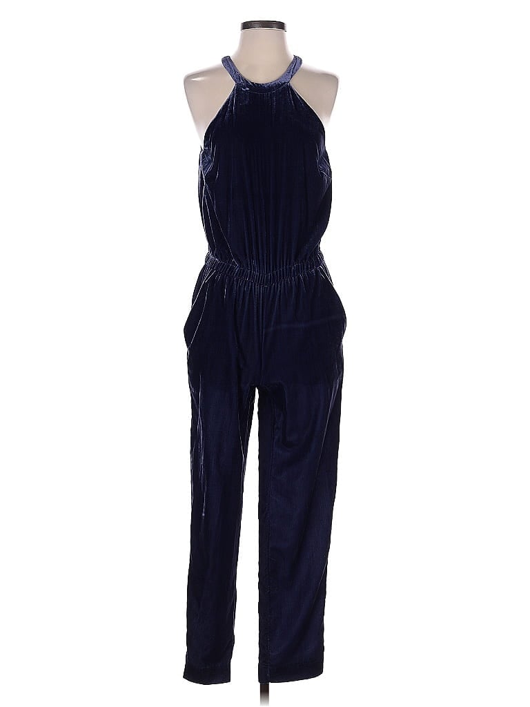 Pre-owned Ann Taylor Loft Jumpsuit In Blue