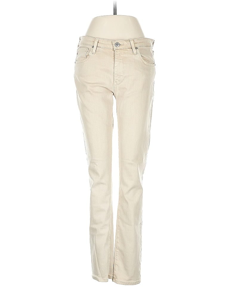 Pre-owned Adriano Goldschmied Jeans In White