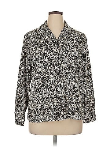 Notations 3/4 Sleeve Blouse (view 1)