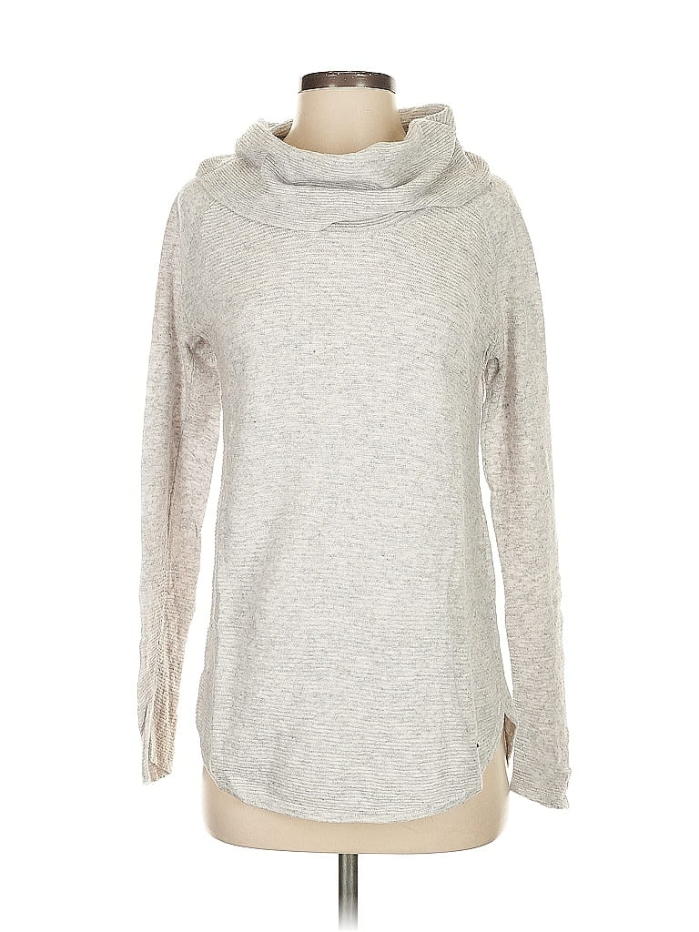 Pre-owned Calvin Klein Turtleneck Sweater In Gray