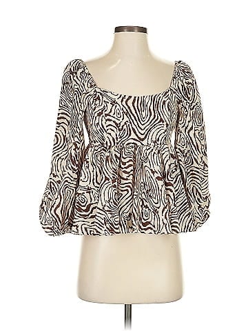 Moon River 3/4 Sleeve Blouse (view 1)