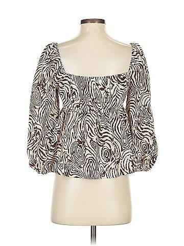 Moon River 3/4 Sleeve Blouse (view 2)