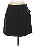 J.Crew 100% Polyester Solid Black Casual Skirt Size 2 - photo 2