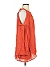 LoveRiche 100% Rayon Orange Long Sleeve Blouse Size S - photo 4