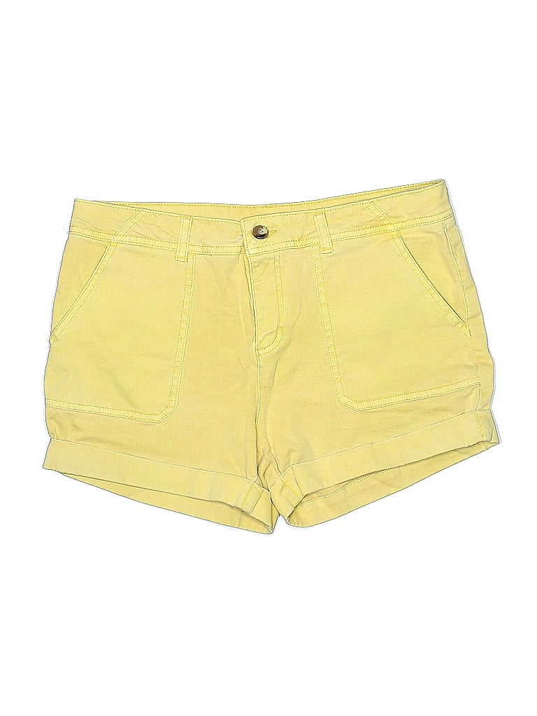 Pre-owned C&c California Shorts In Yellow