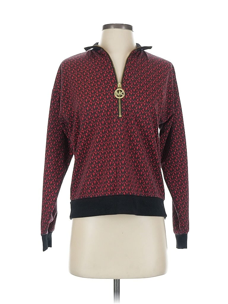 Pre-owned Michael Michael Kors Pullover Sweater In Red