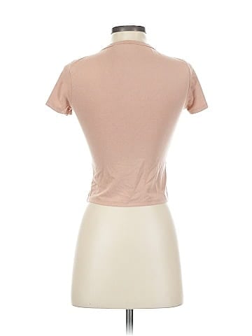 Pink Rose Short Sleeve T-Shirt (view 2)