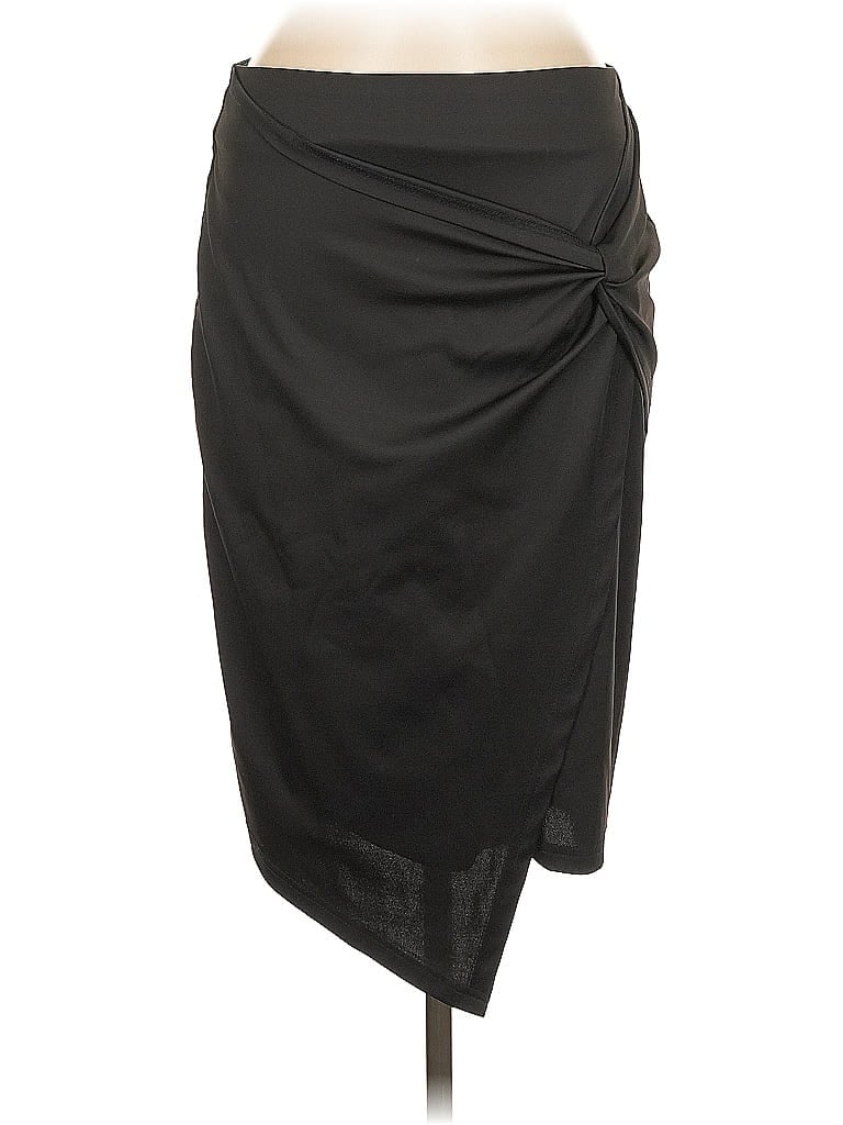 Pre-owned Kate Kasin Casual Skirt In Black